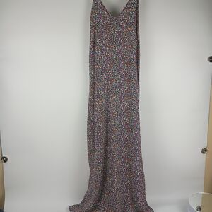 Old Navy Multicolor Floral Maxi Dress
